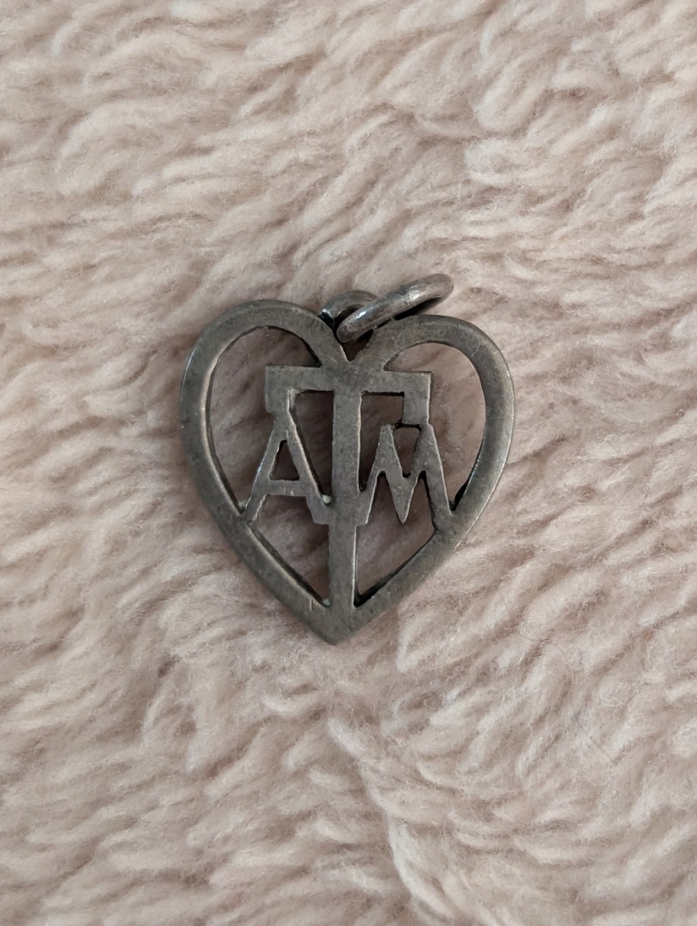 RARE Retired A&M University Charm - Original Vintage College